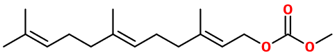 (image for) MC005252 Methyl (2E,6E)-3,7,11-trimethyl-2,6,10-dodecatrien-1-yl carbonate